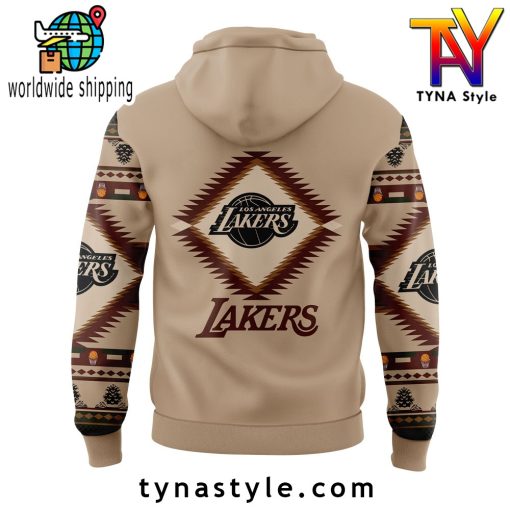 Los Angeles Lakers Native American Heritage Nike Hoodie