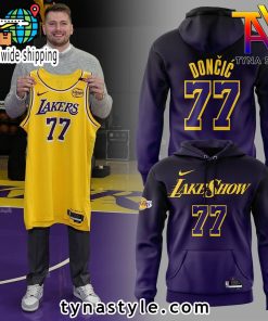 Los Angeles Lakers Show Luka Doncic Hoodie