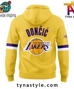 Los Angeles Lakers Show Luka Doncic Hoodie Yellow