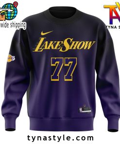 Los Angeles Lakers Show Luka Doncic Sweatshirt