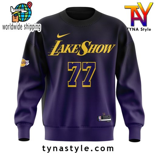 Los Angeles Lakers Show Luka Doncic Sweatshirt