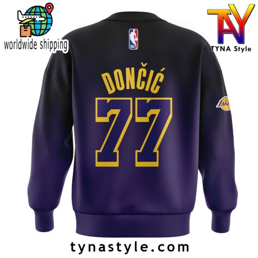 Los Angeles Lakers Show Luka Doncic Sweatshirt