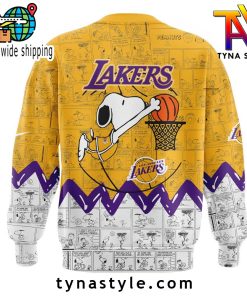 Los Angeles Lakers x 75th Anniversary of Peanuts Sweatshirt