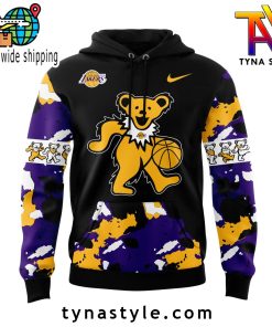 Los Angeles Lakers x Grateful Dead Night Nike Hoodie