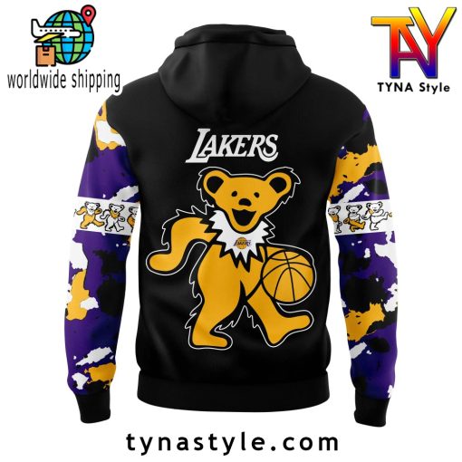 Los Angeles Lakers x Grateful Dead Night Nike Hoodie