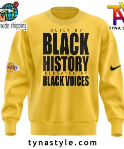 Los Angeles Lakers x Luka Doncic Black History Sweatshirt