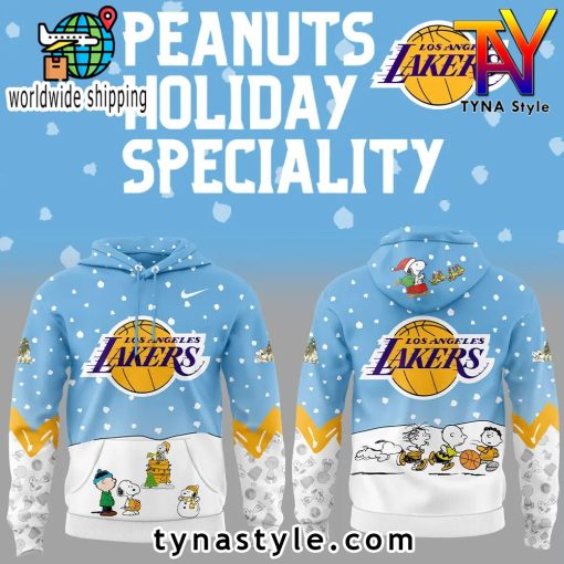 Los Angeles Lakers x Peanuts & Snoopy Nike Hoodie