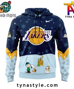 Los Angeles Lakers x Peanuts & Snoopy Nike Hoodie For Fans