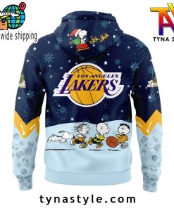 Los Angeles Lakers x Peanuts Snoopy Nike Hoodie For Fans