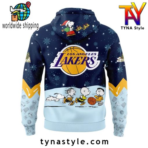 Los Angeles Lakers x Peanuts & Snoopy Nike Hoodie For Fans