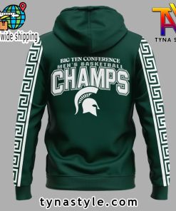 Michigan State Champions 2025 Hoodie Green New