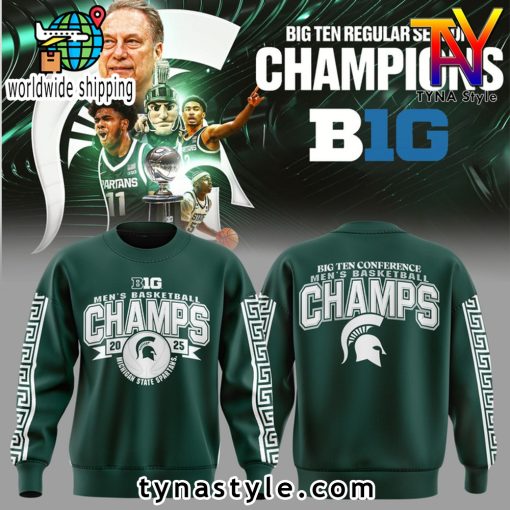 Michigan State Champions 2025 Sweatshirt Green