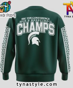 Michigan State Champions 2025 Sweatshirt Green New