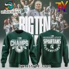 Michigan State Spartans Champions 2025 Sweatshirt White