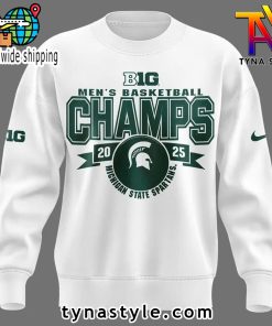 Michigan State Spartans Champions 2025 Sweatshirt White