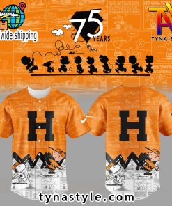 Naranjeros de Hermosillo 75th Anniversary of Peanuts Baseball Jersey