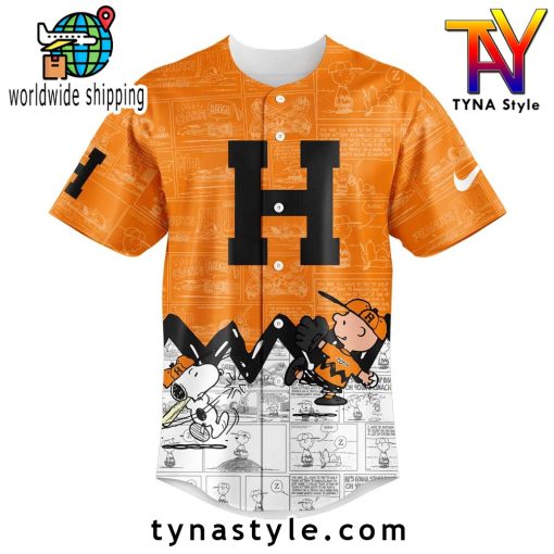 Naranjeros de Hermosillo 75th Anniversary of Peanuts Baseball Jersey