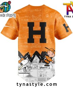 Naranjeros de Hermosillo 75th Anniversary of Peanuts Baseball Jersey