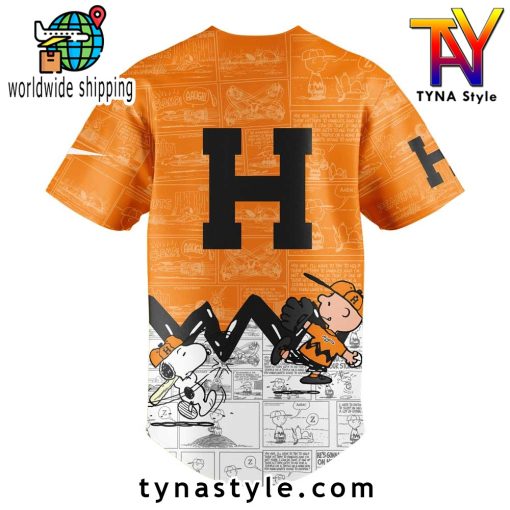 Naranjeros de Hermosillo 75th Anniversary of Peanuts Baseball Jersey