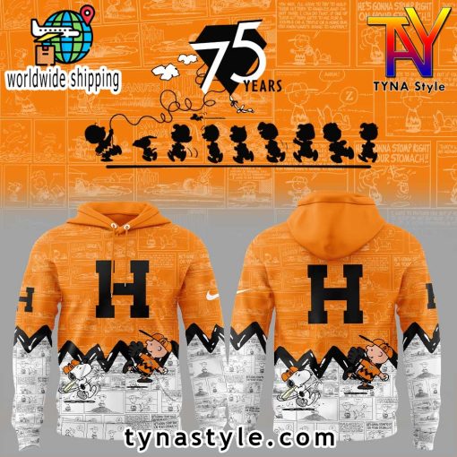 Naranjeros de Hermosillo 75th Anniversary of Peanuts Hoodie