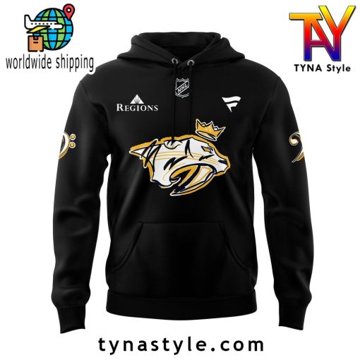 Nashville Predators Black Music Heritage Night Hoodie Custom Name And Number