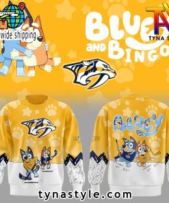 Nashville Predators x Bluey and Bingo Sweatshirt