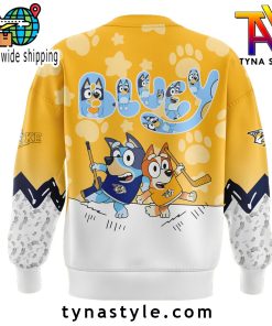 Nashville Predators x Bluey and Bingo Sweatshirt