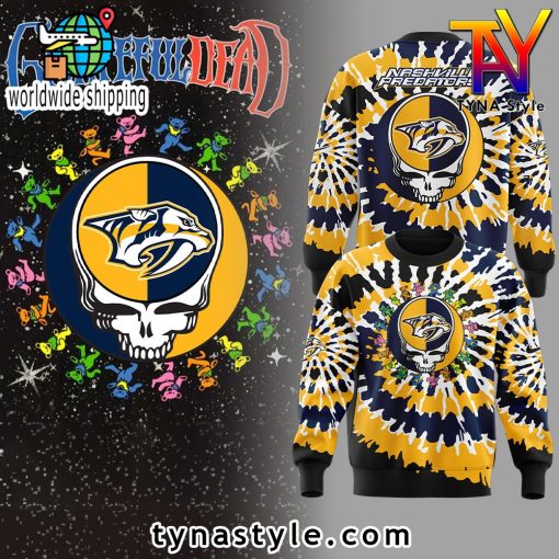 Nashville Predators x Grateful Dead Sweatshirt