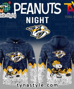 Nashville Predators x Peanuts Night Hoodie