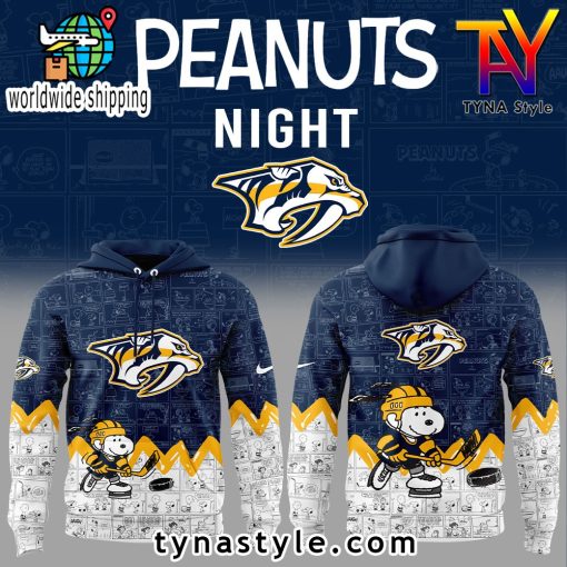 Nashville Predators x Peanuts Night Hoodie