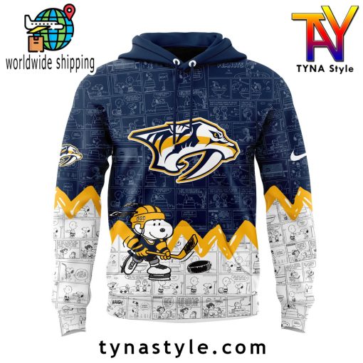 Nashville Predators x Peanuts Night Hoodie