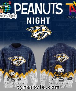 Nashville Predators x Peanuts Night Sweatshirt