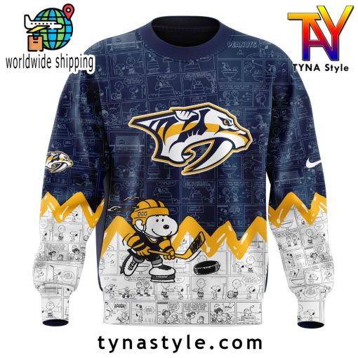 Nashville Predators x Peanuts Night Sweatshirt