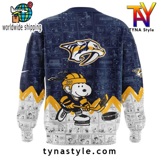 Nashville Predators x Peanuts Night Sweatshirt