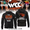 Oregon State Beavers 2025 WCC Champions Orange Hoodie