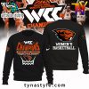 Oregon State Beavers 2025 WCC Champions Orange Sweatshirt