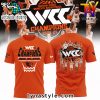 Oregon State Beavers 2025 WCC Champions Orange T Shirt For Fans