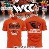 Oregon State Beavers 2025 WCC Champions White T Shirt