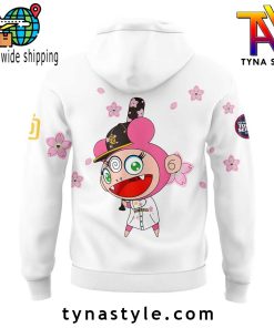 San Diego Padres Takashi Murakami x MLB World Tour Tokyo Series White Hoodie