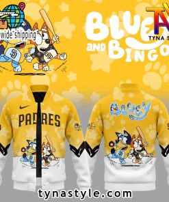 San Diego Padres x Bluey and Bingo Baseball Jacket