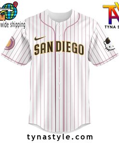 San Diego Padres x Hello Kitty Night Game Baseball Jersey