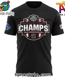 South Carolina Basketball SEC Champions 2025 T-Shirt