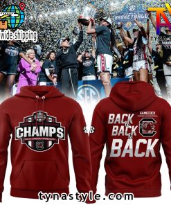 South Carolina Basketball SEC Champions Hoodie