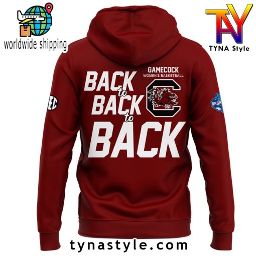 South Carolina Basketball SEC Champions Hoodie 2025