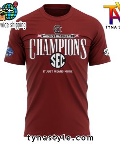 South Carolina Basketball SEC Champions T-Shirt