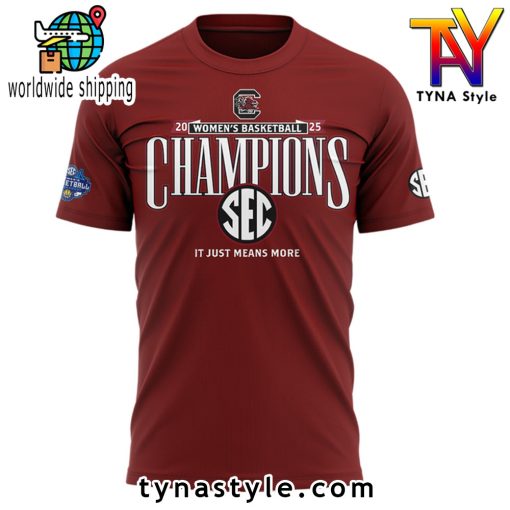 South Carolina Basketball SEC Champions T-Shirt