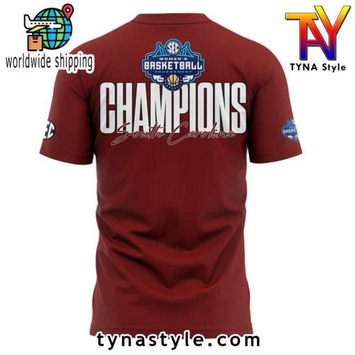 South Carolina Basketball SEC Champions T-Shirt