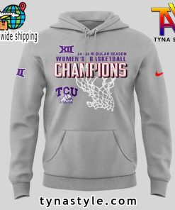 Special New Big 12 Conference Champions Grey Hoodie 2025