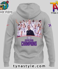 Special New Big 12 Conference Champions Grey Hoodie 2025