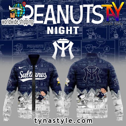 Sultanes de Monterrey 75 Aniversario de Peanuts Baseball Jacket